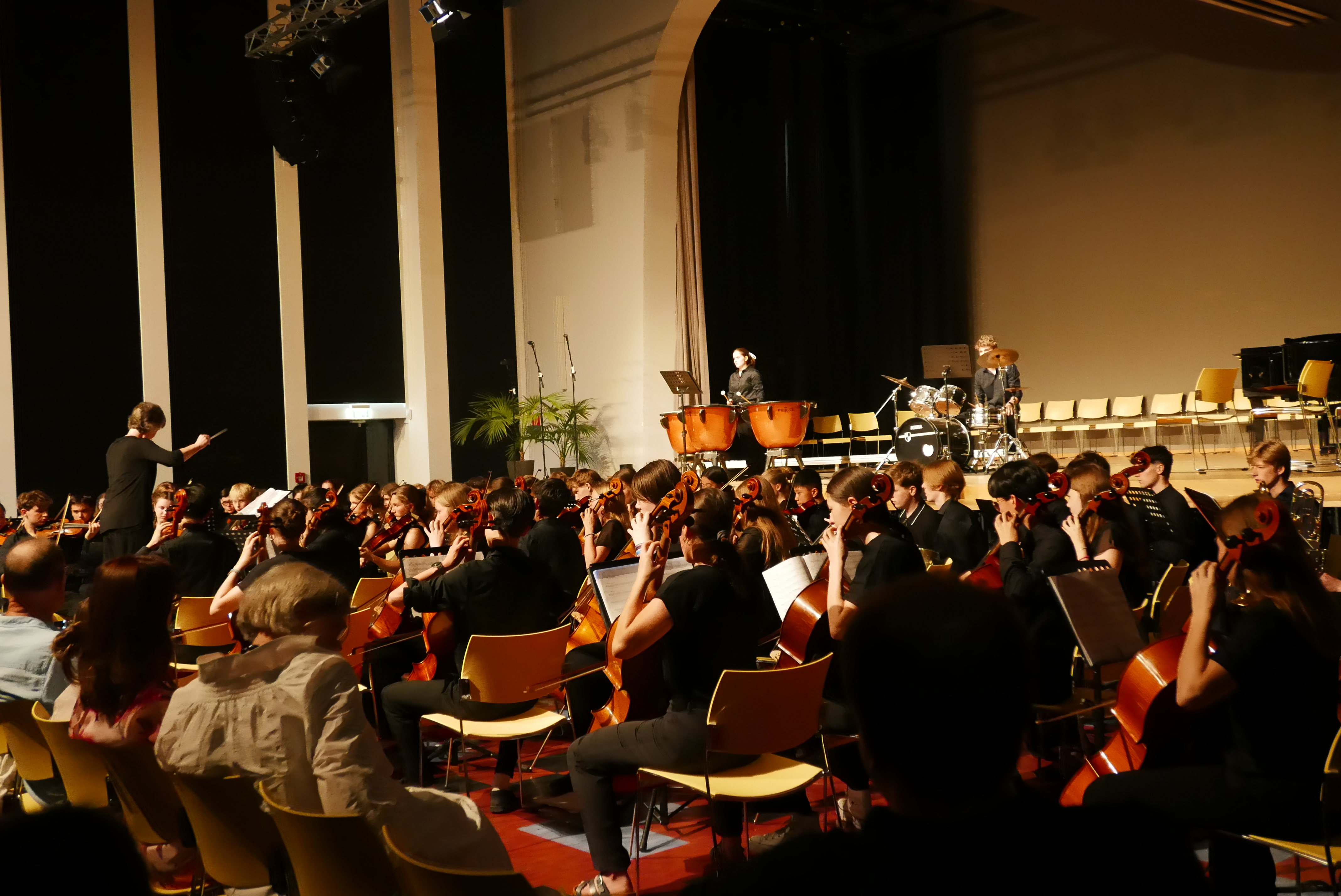 Foto Orchester der Klassen 8 12 Sommerkonzert 2024